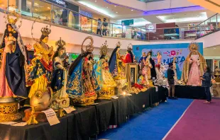 La exhibición mariana en el Ali Mall de Filipinas se extenderá hasta el 10 de septiembre. Crédito: CBCP News 