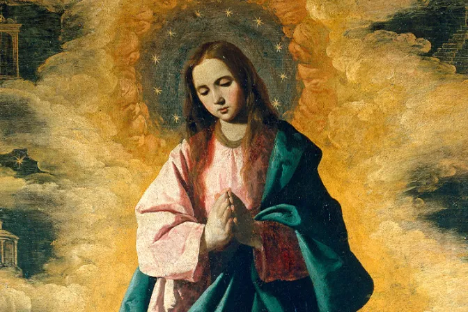 El Papa revela el secreto de la belleza de la Virgen Inmaculada