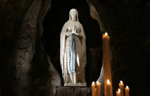 Virgen de Lourdes / Foto: Daniel Ibáñez (ACI Prensa) 