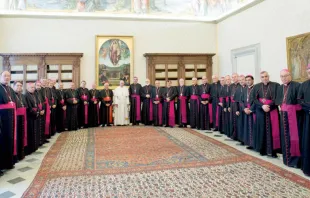 Obispos de Chile en visita ad limina con el Papa Francisco / Foto: Comunicaciones Iglesia de Santiago 