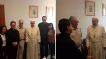 El Papa Francisco con los miembros de la Pontificia Comisión para América Latina / Fotos: Americalatina.va 
