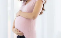 Imagen referencial de una mujer embarazada
