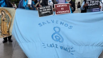 Manifestación por la vida en Ciudad de México