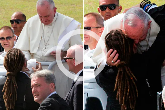 VIDEO: Este joven cubano quería el solideo del Papa pero se llevó la “ternura de Dios”