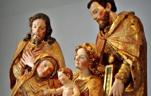 Grupo escultórico de San Joaquín y Santa Ana con la Sagrada Familia. Crédito: Francisco González / Cathopic. 