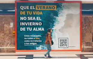 Campaña de la Asociación Católica de Propagandistas en España para fomentar la práctica religiosa en verano. Crédito: ACdP.