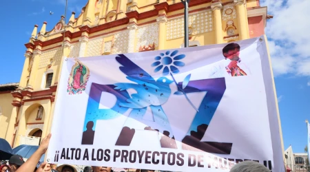 La Iglesia Católica pide frenar violencia en Chiapas, México