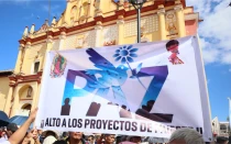 Manifestación por la paz en Chiapas