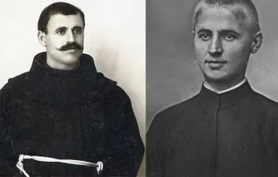 P. Luigi Palić y P. Gjon Gazulli. Crédito: Orden de Frailes Menores/Conferencia Episcopal de Albania