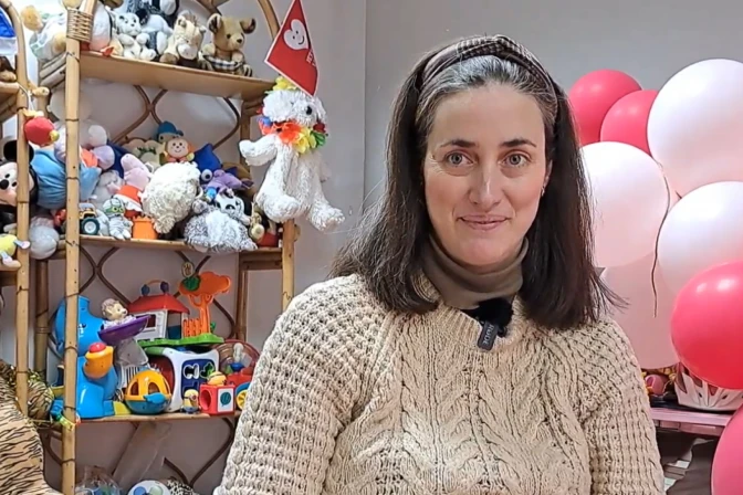 Ana Díaz, responsable del Refugio Provida en Madrid.