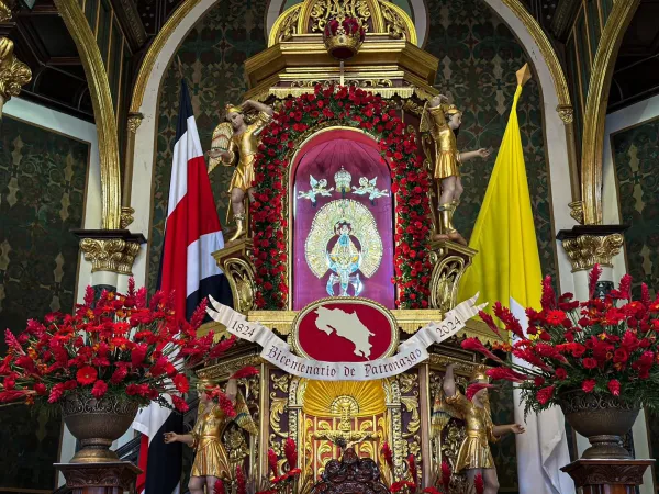 Imagen de Nuestra Señora de los Ángeles. Crédito: Basílica Nuestra Señora de los Ángeles