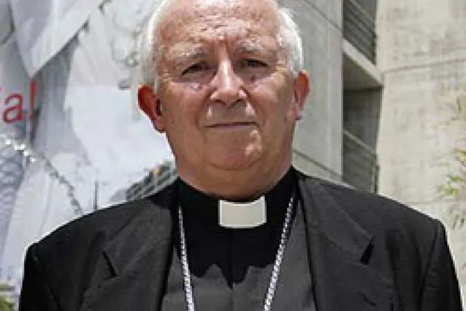 Cardenal Cañizares: La Iglesia no puede ser ajena a "quiebra de la humanidad"