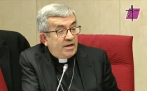 Mons, Luis Argüello, Arzobispo de Valladolid y presidente de la Conferencia Episcopal Española.