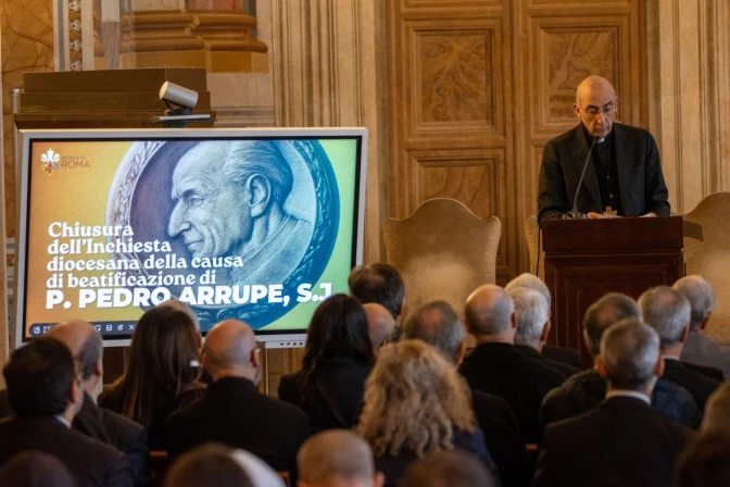 Acto de cierre de la fase diocesana de la causa de beatificación del P. Arrupe