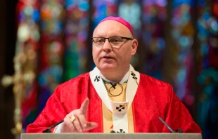 El Arzobispo de Southwark, Mons. John Wilson. Crédito: Mazur / catholicnews.org.uk