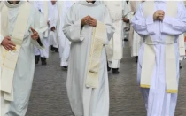 Foto referencial de sacerdotes.