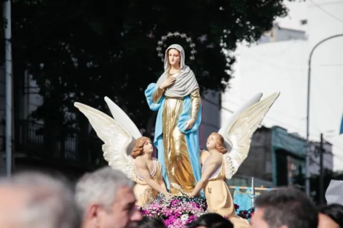 Imagen de la Asunción de la Santísima Virgen