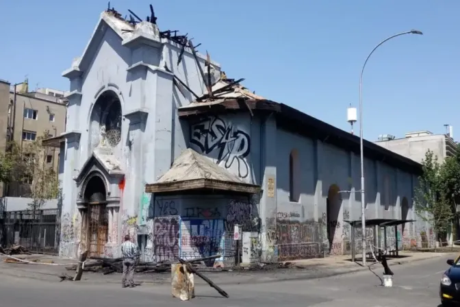 Incendio en Chile de iglesias por odio a la Iglesia