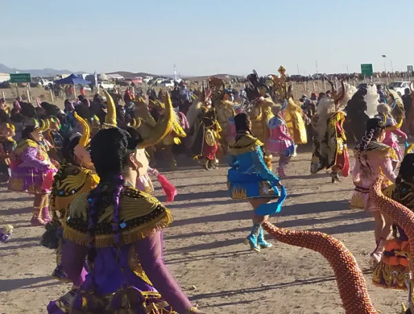 Festival of the Virgin of Guadalupe in Ayquina. Credit: Catholic University of Chile