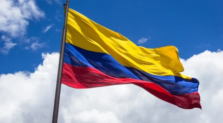 Bandera de Colombia.