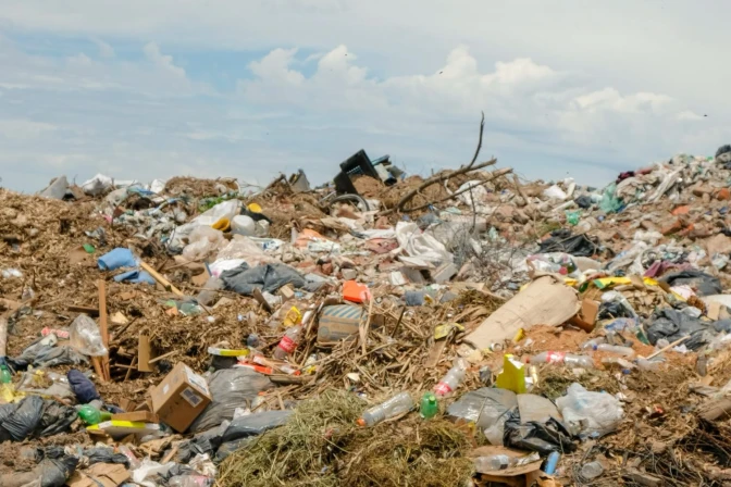 Basural en Buenos Aires (Argentina)