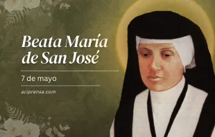 null Beata María de San José, 7 de mayo / ACI Prensa
