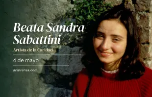 null Beata Sandra Sabattini, 4 de mayo / ACI Prensa