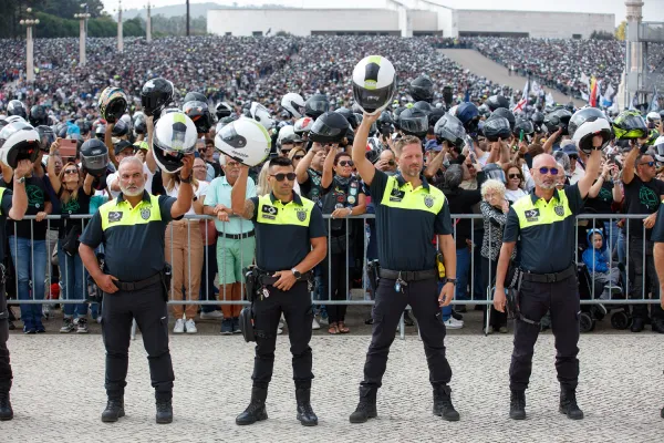 180 mil motociclistas peregrinaron al Santuario de Fátima en Portugal para la bendición de cascos. Crédito: Santuario de Fátima.