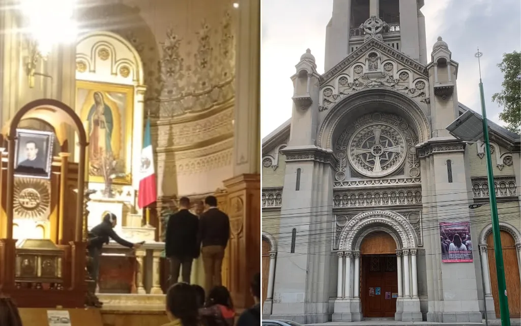 Begging for faith: Priest bless a pareja homosexual en Misa en México