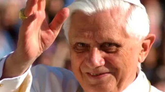 El Papa Benedicto XVI.