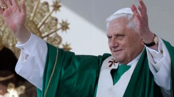 El Papa Benedicto XVI.