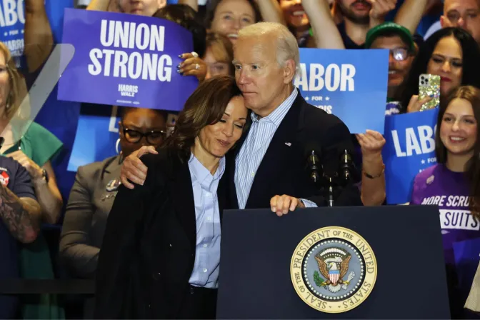 Joe Biden y Kamala Harris