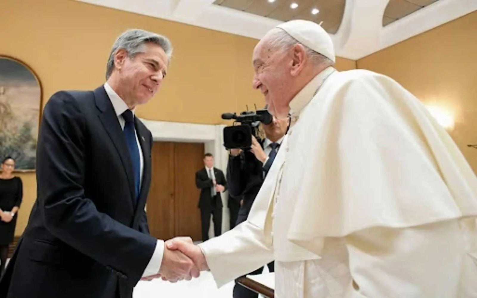 El Papa Francisco recibe al secretario de Estado de EE.UU., Antony Blinken, en el Vaticano, el 27 de noviembre de 2024.?w=200&h=150