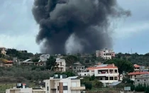 Bombardeos en el sur del Líbano en septiembre de 2024.