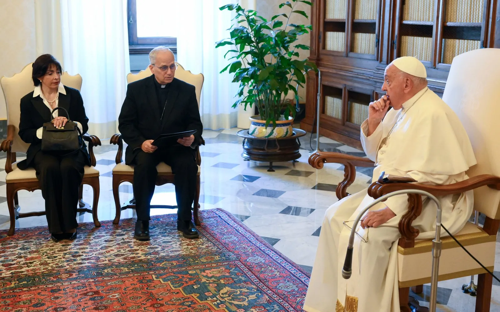 El Papa Francisco durante la audiencia con la Pontificia Comisión para América Latina?w=200&h=150