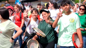 Jóvenes participantes del CAM6.