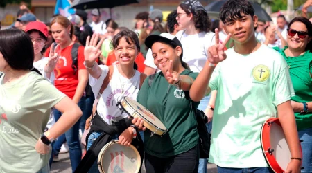 Jóvenes participantes del CAM6.