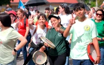 Jóvenes participantes del CAM6.