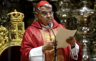 El Prefecto del Dicasterio para las Causas de los Santos, Cardenal Marcello Semeraro. Crédito: Orden de Predicadores / Dominicos de España.