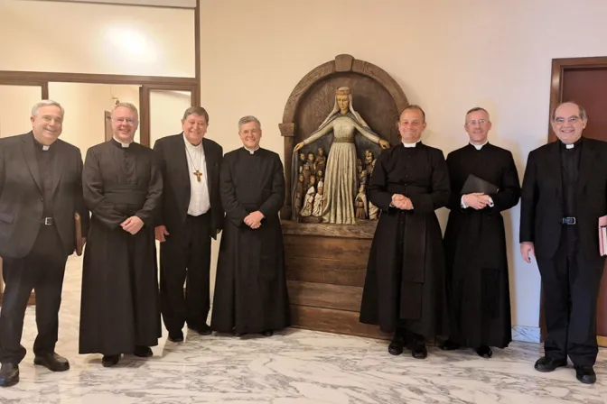 El Cardenal Braz de Aviz y las autoridades de la FSSP 30092024