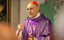 Cardenal Víctor Manuel "Tucho" Fernández, prefecto del Dicasterio para la Doctrina de la Fe en el Vaticano.