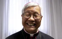 Cardenal Lázaro You Heung sik, prefecto del Dicasterio para el Clero en el Vaticano.