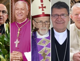 Así reaccionaron los 5 futuros cardenales de Latinoamérica al anuncio del Papa Francisco