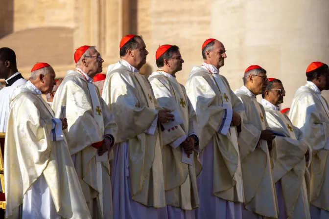 Los nuevos cardenales en la Misa de inauguración del Sínodo