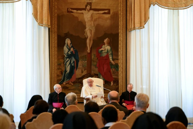 Audiencia del Papa Francisco con la Familia Calasancia