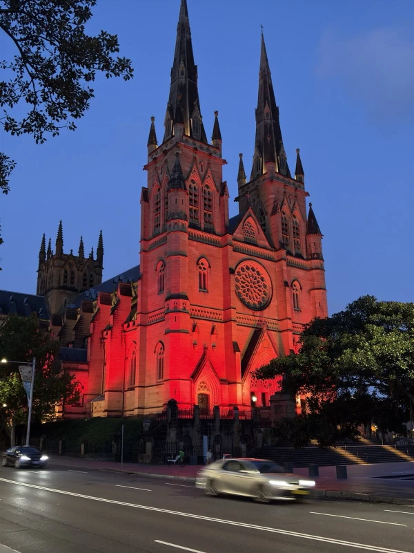 Catedral de Santa María, Sídney (Australia). 