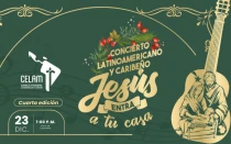 Por 4to año consecutivo, el Celam anuncia su Concierto de Navidad 2024: “Jesús entra a tu casa”.