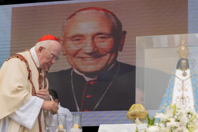 Ceremonia de beatificación del Cardenal Eduardo Pironio.