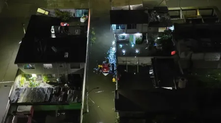 México: Obispo hace llamado a la solidaridad con personas que viven inundaciones en Chalco, México