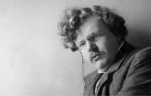 Gilbert Keith Chesterton. Crédito: Wikimedia